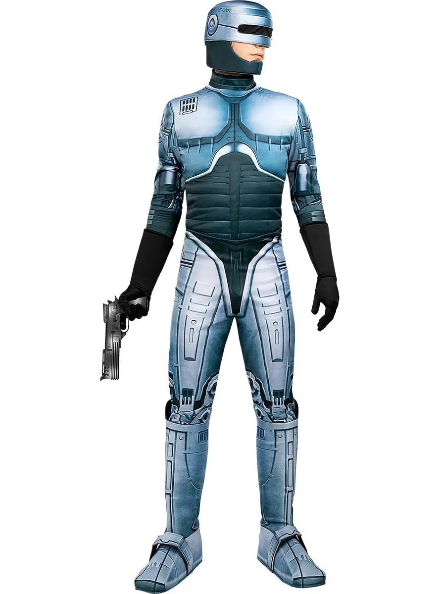 Funidelia Robocop costume uomo grigio L-XL