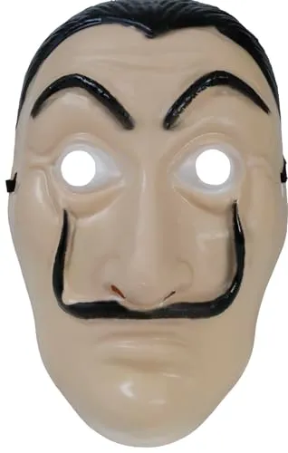 Fiestas Guirca Salvador Dalì Maschera Casa di Carta Carnevale