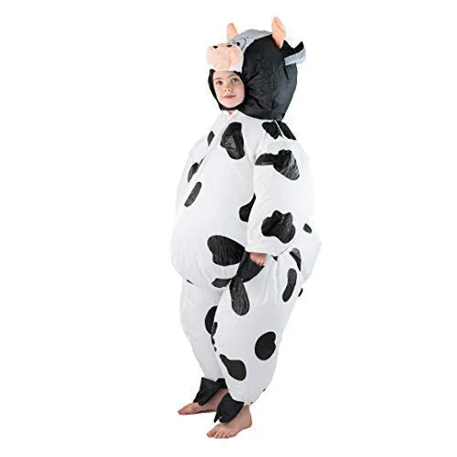 Bodysocks Costume Gonfiabile Mucca Bambini 5-11 Anni