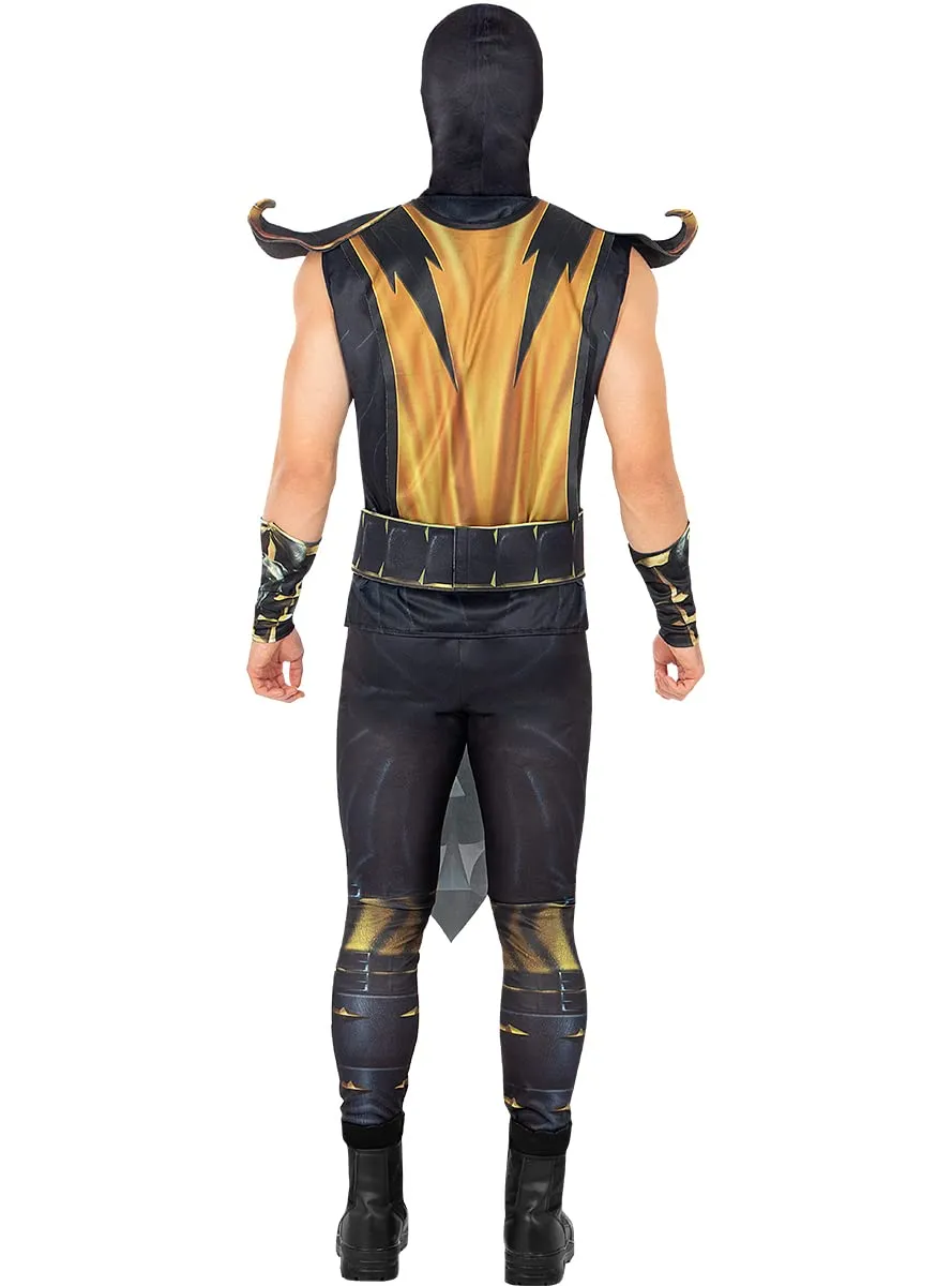 Funidelia Scorpion Mortal Kombat costume uomo M nero