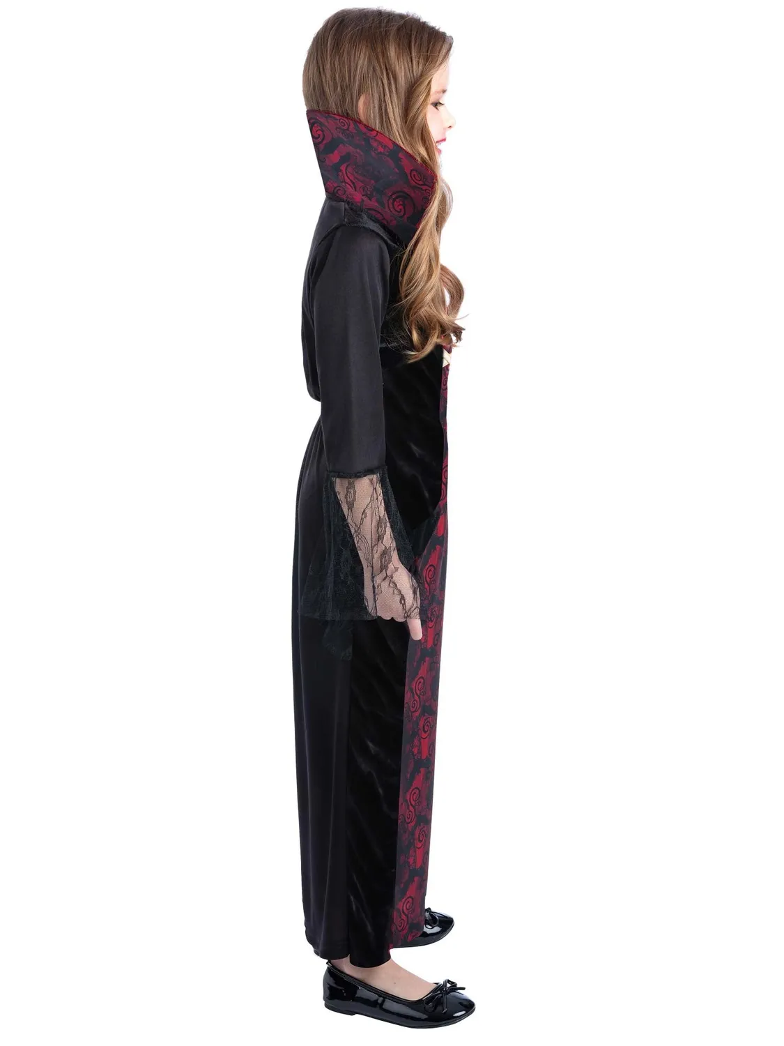 Smiffys Vampiress costume vampira nero 7-9 anni