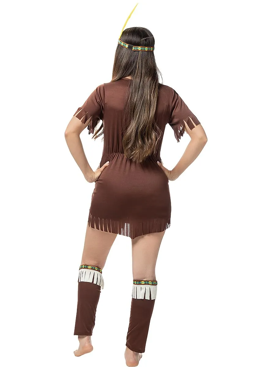 Funidelia Nativo costume donna marrone S