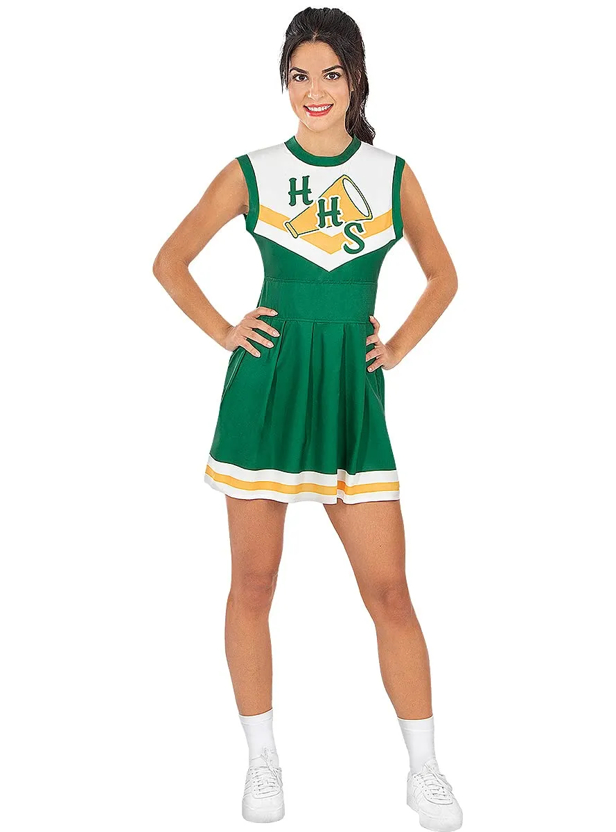 Funidelia Stranger Things Hawkins costume cheerleader verde donna