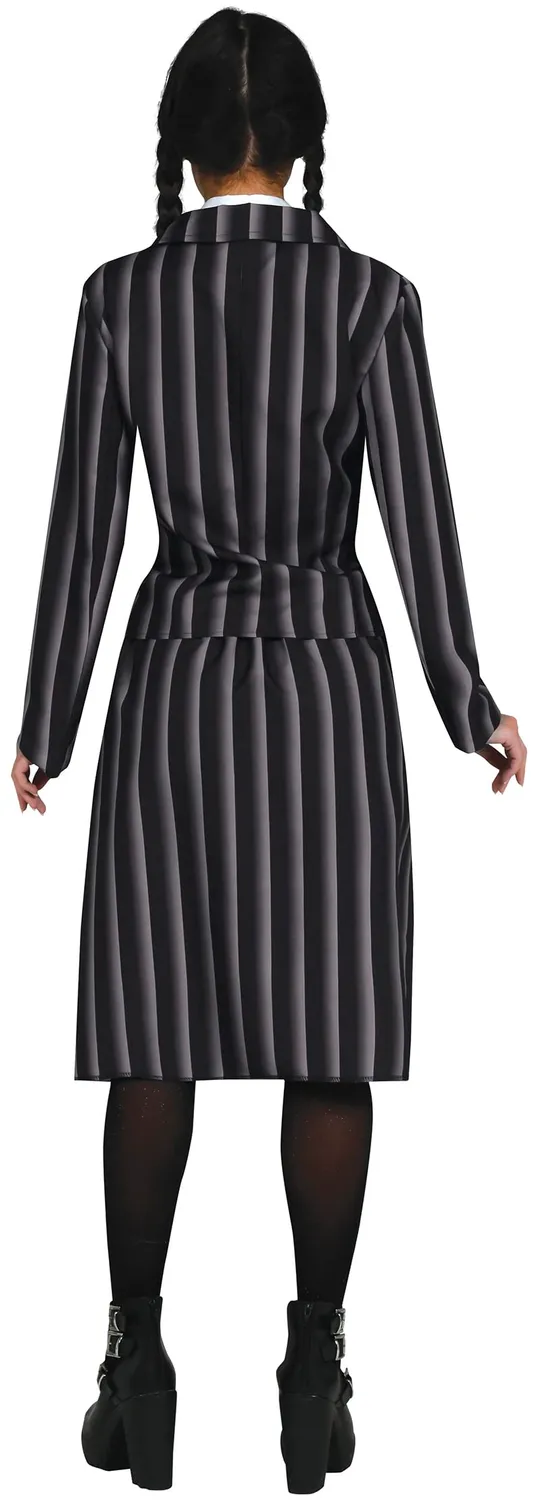 Fiestas Guirca Costume Studentessa Gotica 36-38 S Nero