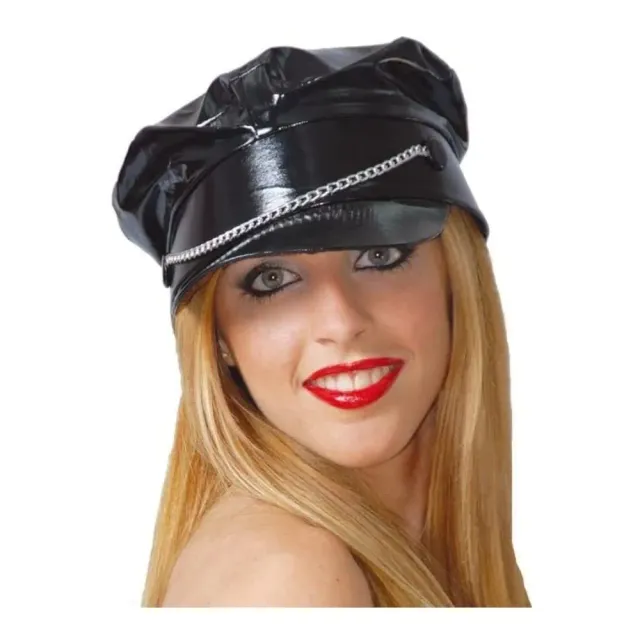 Fiestas Guirca GUI13707 Cappello Vinile Nero Sado