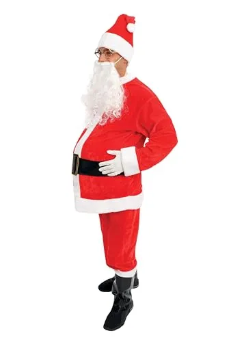 P'tit Clown Babbo Natale re66810 Costume XXL Velluto