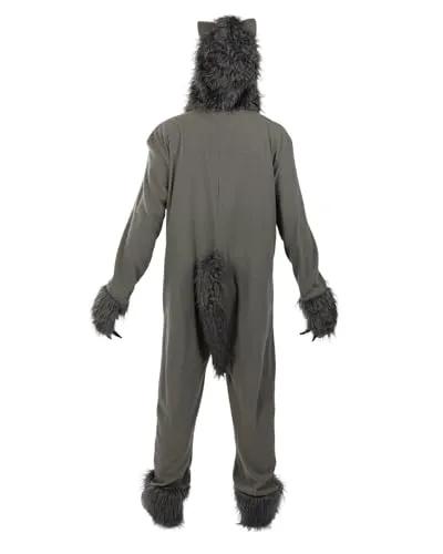 Funidelia Lupo Grigio Costume L-XL adulto
