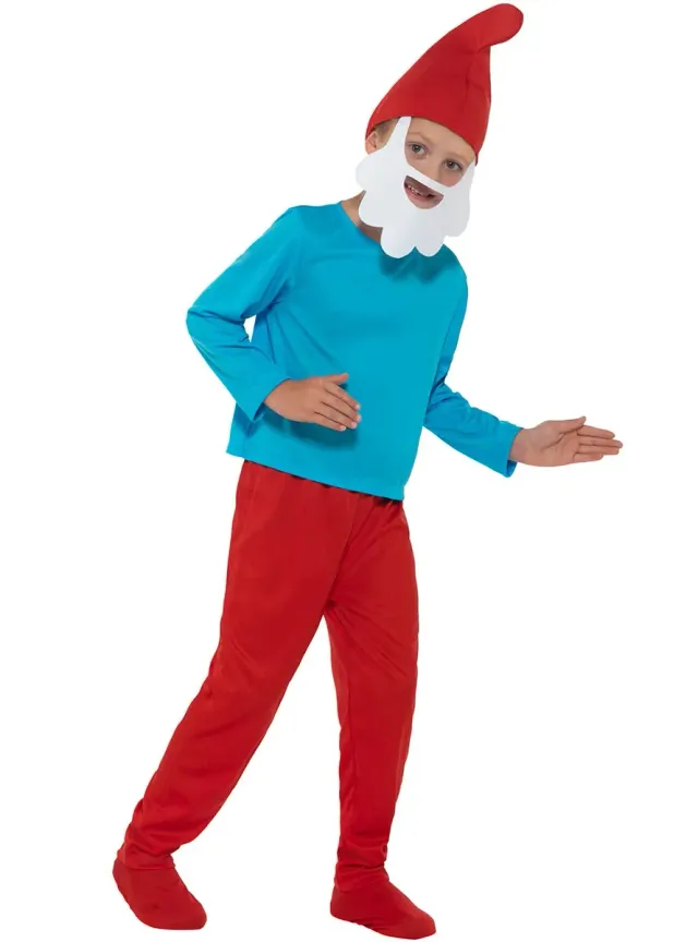 Funidelia Grande Puffo Ufficiale Costume 5-6 Anni