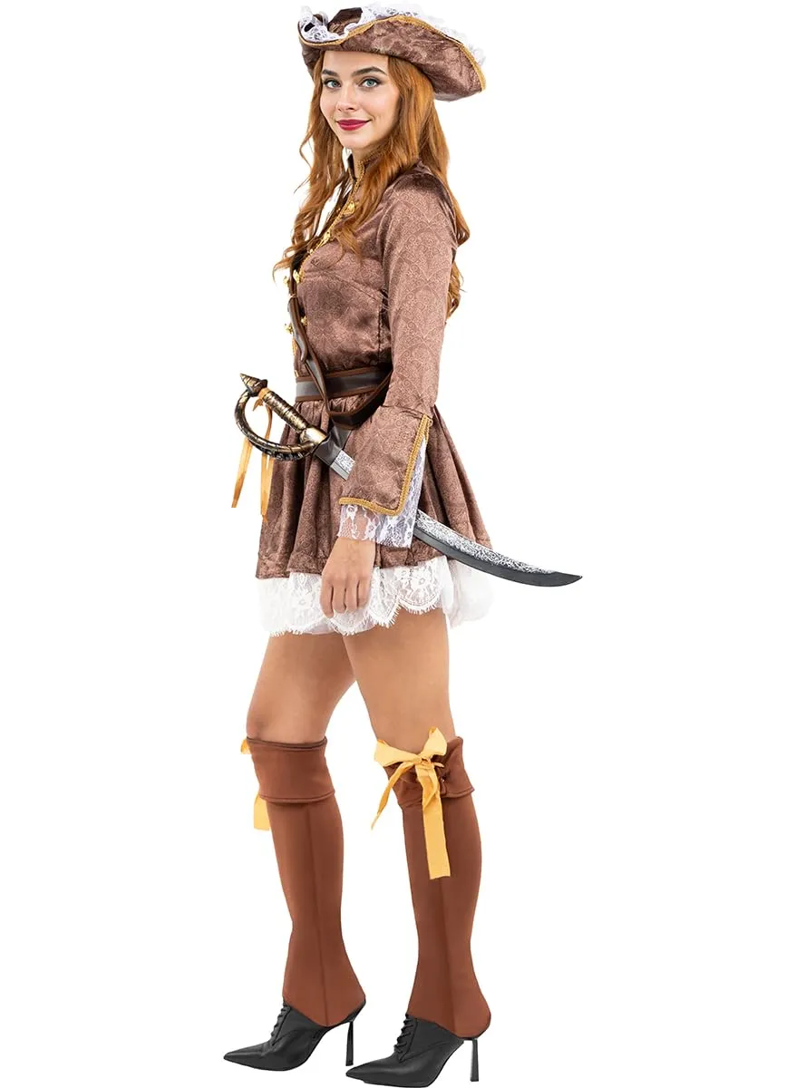 Funidelia Pirata Colonizzatore Costume Donna Corsaro
