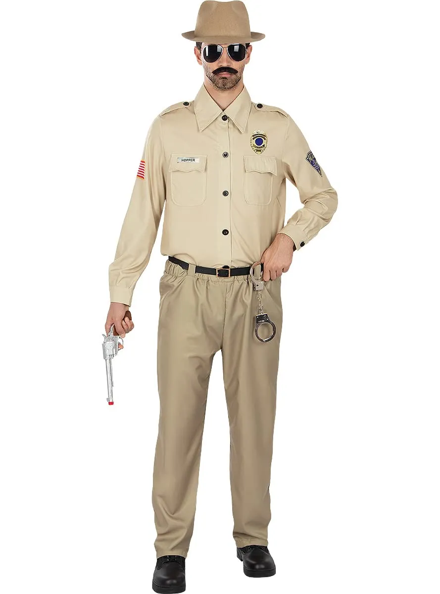Funidelia Hopper Stranger Things costume uomo marrone