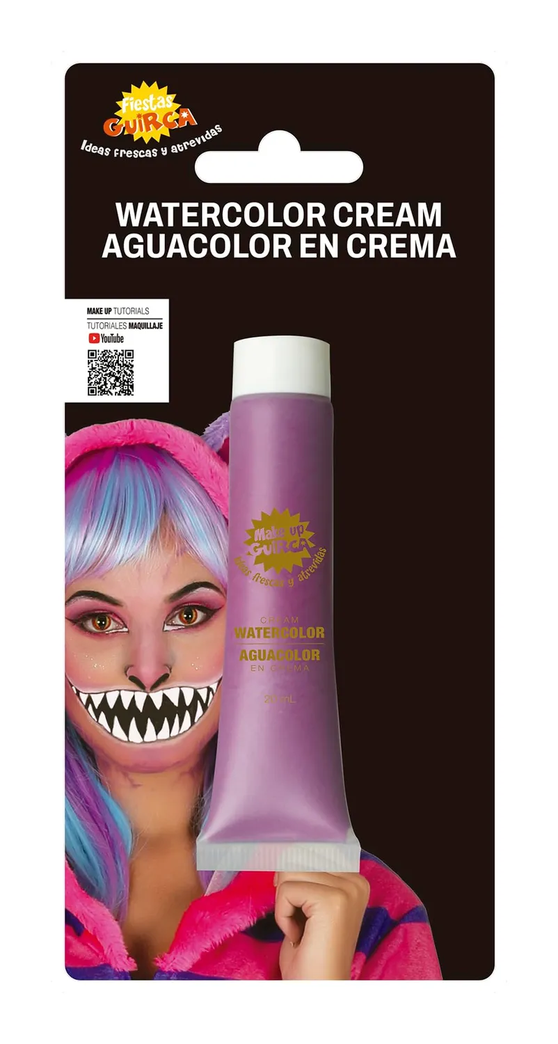 Guirca Tubetto Trucco Base Acqua Viola 20 ml intenso