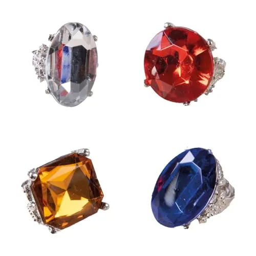 P'tit Clown 10003 Anello finta pietra regolabile