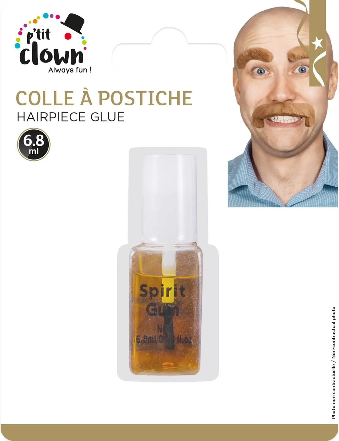 P'tit Clown colla per posticcio trucco 6,8 ml