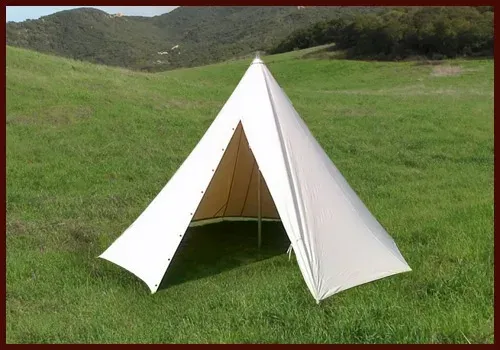 La Bottega di Merlino Tenda Medievale tenda cotone 2 posti