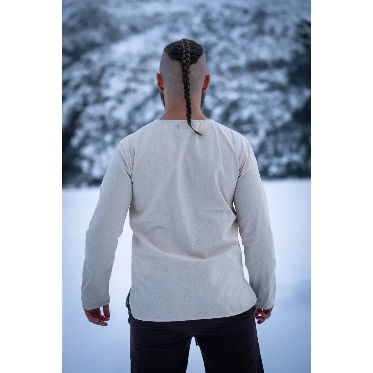 La Bottega di Merlino Camicia Elfriede cotone naturale unisex