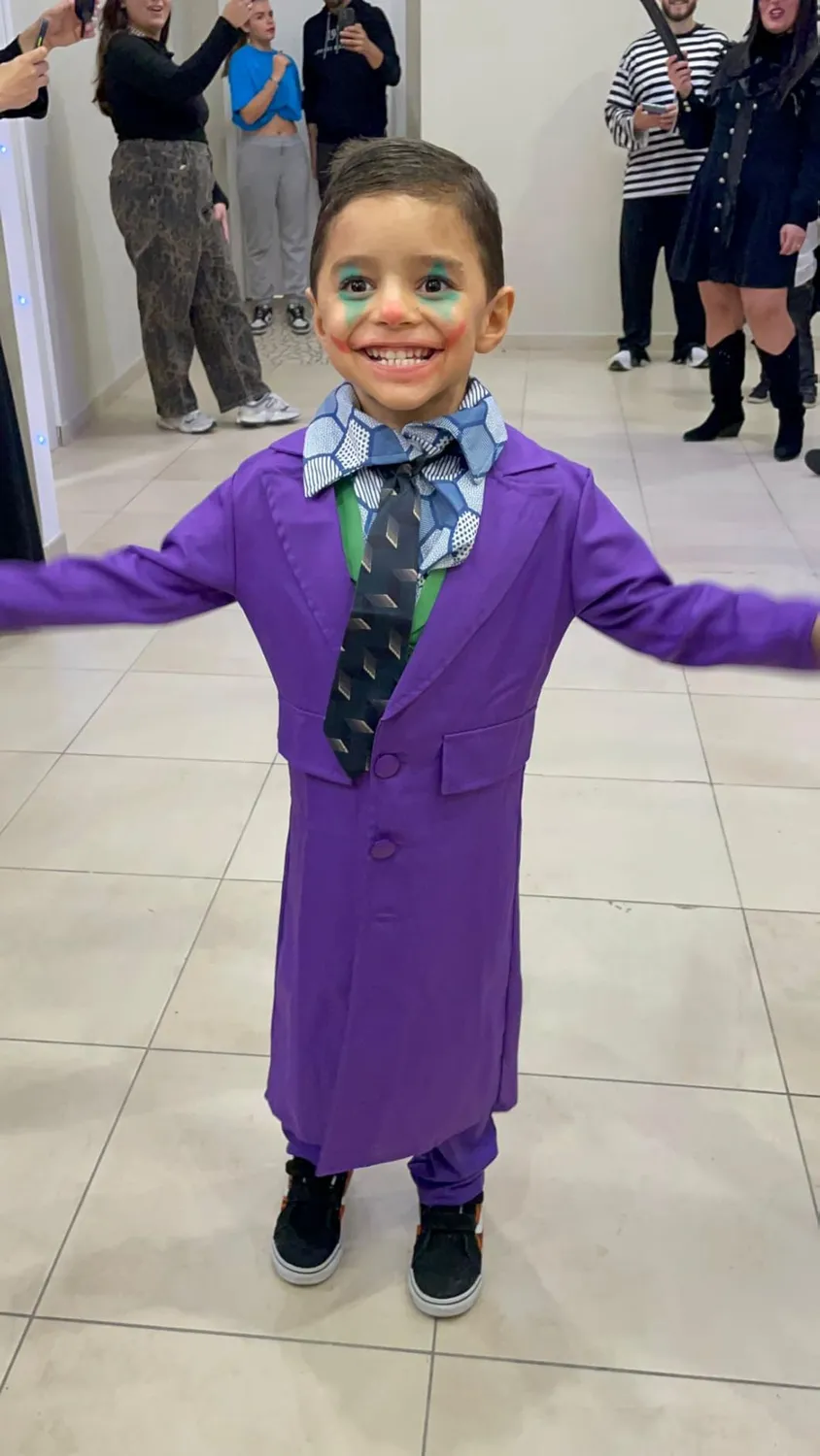 Funidelia Joker costume bambino 3-4 anni con giacca