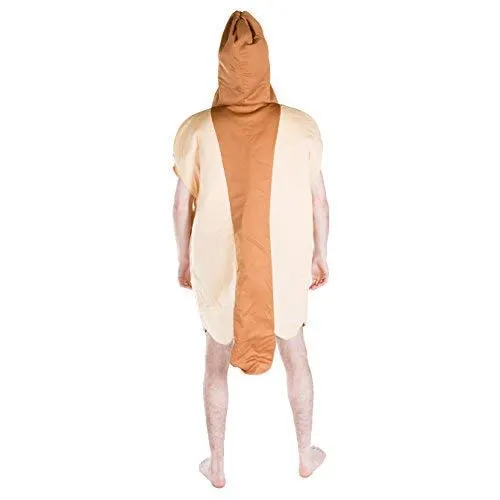 Bodysocks Hot Dog Costume Adulto Taglia Unica Divertente