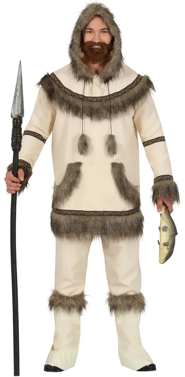 Fiestas Guirca Eschimese Costume Uomo L 52-54 Polare