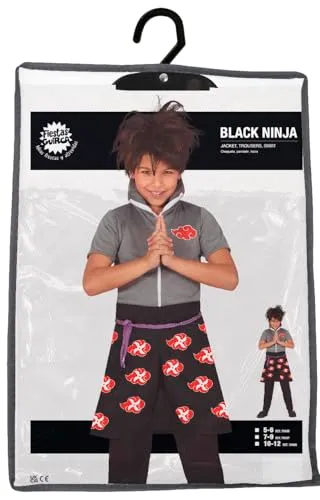 Guirca Guerriero Ninja Giapponese costume bambino 14-16 anni
