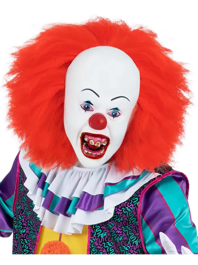 Smiffys IT Classic 1990 maschera Pennywise lattice