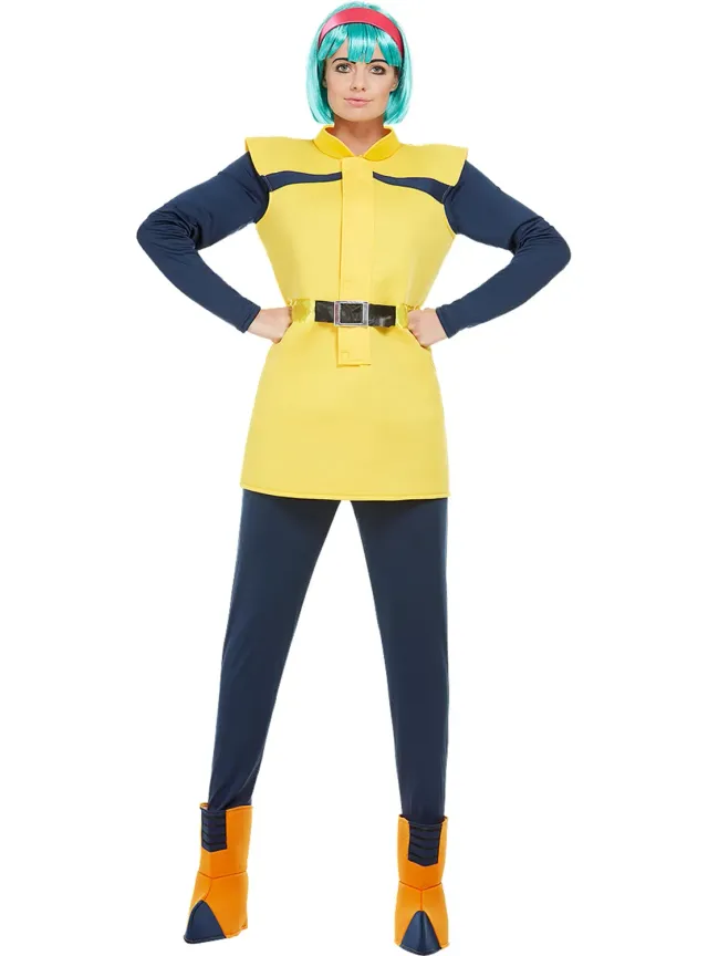 Funidelia Bulma Dragon Ball costume donna giallo manga