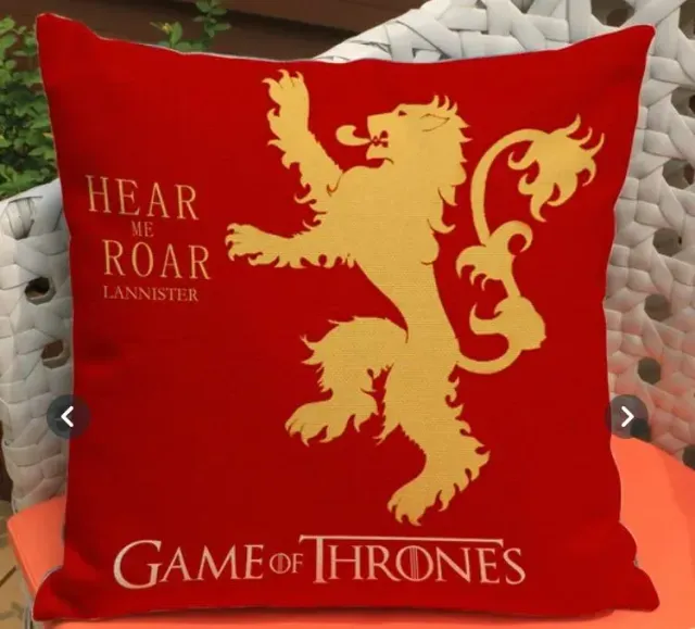 La Bottega di Merlino Hear me Roar cuscino 40x40 sfoderabile