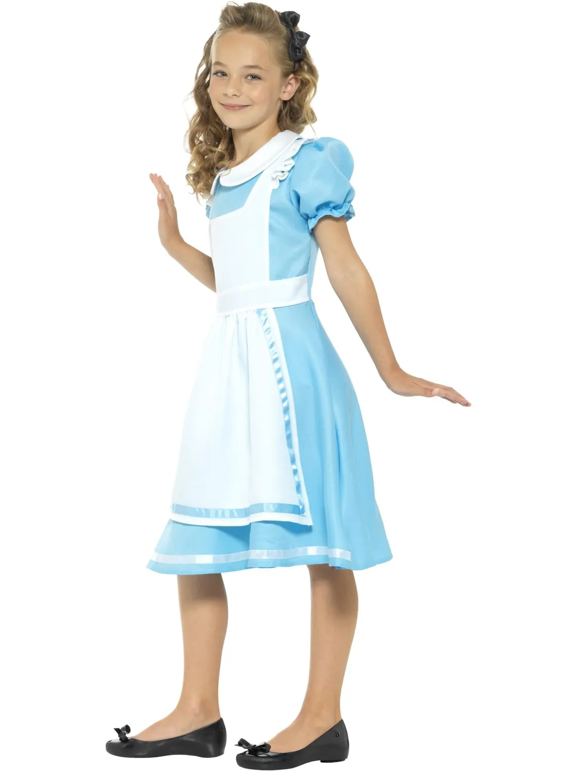 Smiffys Wonderland Princess costume Alice blu 4-14 anni