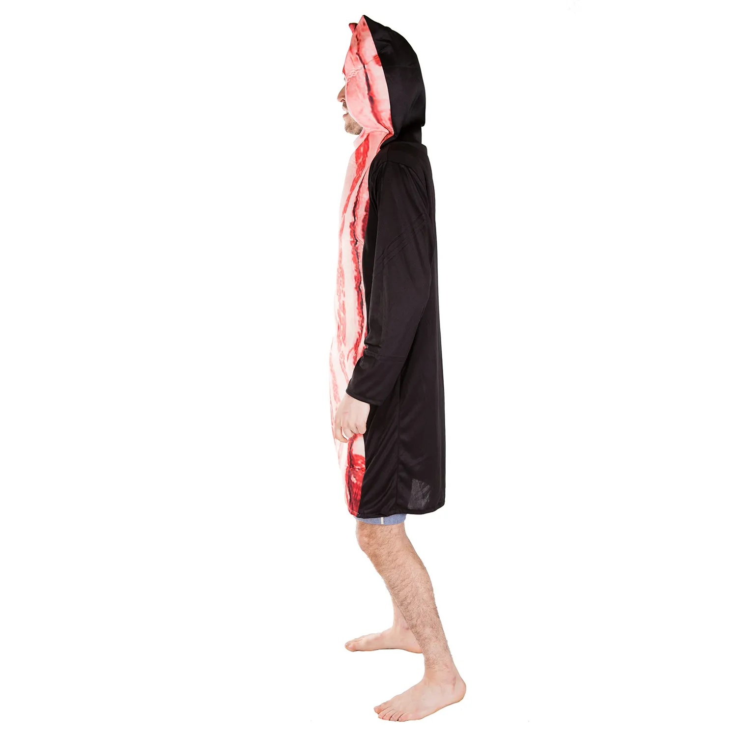 Bodysocks Costume Bacon Adulto Taglia Unica Divertente