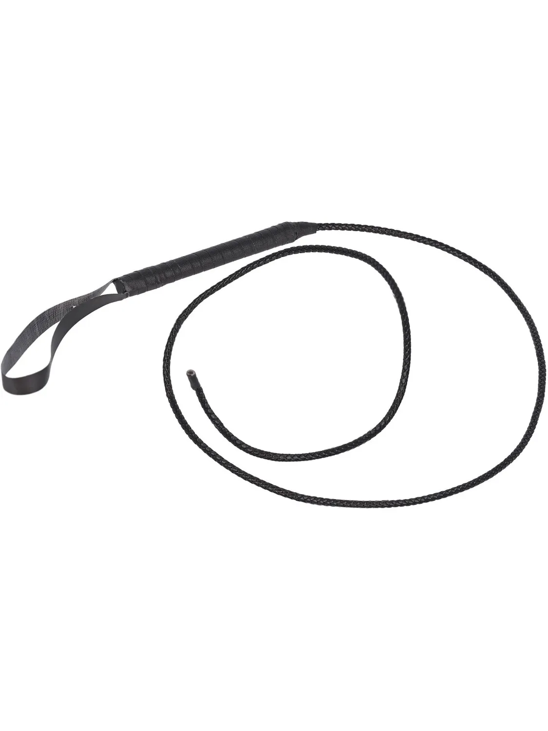 Smiffys Bull Whip frusta cowboy nera 2 metri