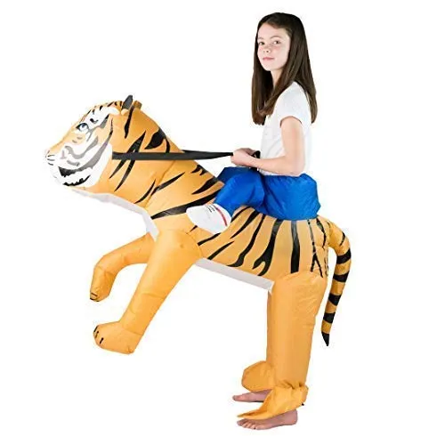 Bodysocks Tigre Costume Gonfiabile Bambini con Ventola