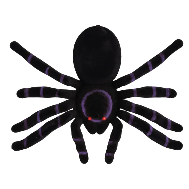 P'tit Clown Ragno floccato decorazione 20 cm Halloween
