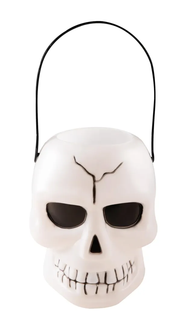P'tit Clown Teschio cestino portadolci 10 cm halloween
