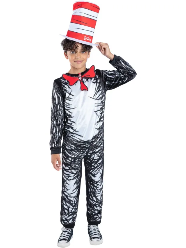 Smiffys Dr Seuss Cat in the Hat costume bambino M