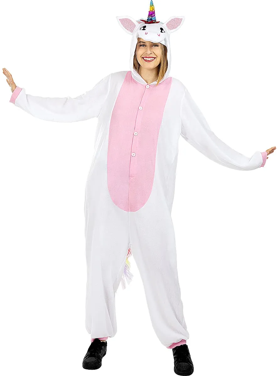 Funidelia Unicorno Rosa costume adulto L-XL rosa
