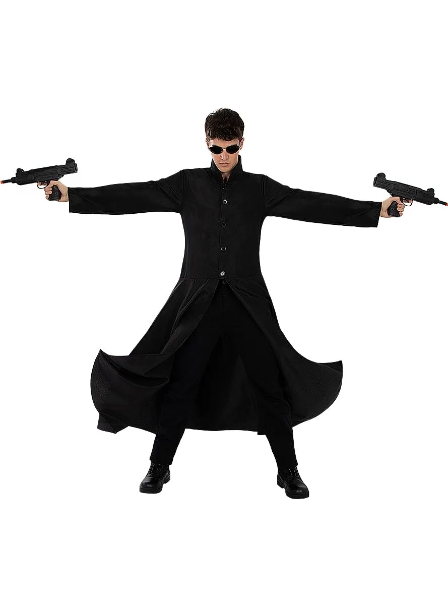 Funidelia Matrix Neo costume uomo S-M con occhiali