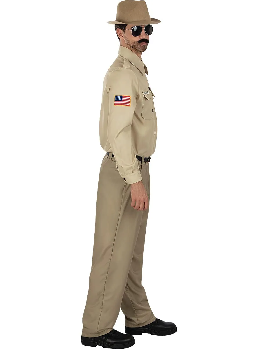 Funidelia Hopper Stranger Things costume uomo marrone