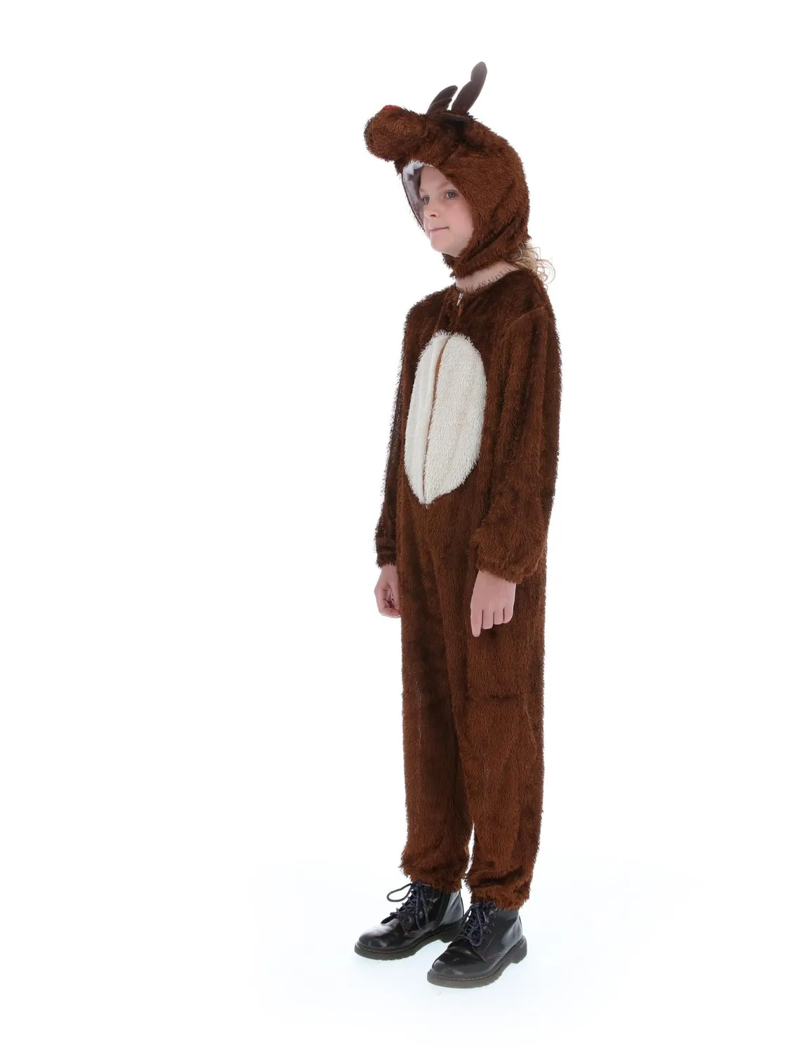 Smiffys Reindeer costume renna bambino 4-6 anni peluche