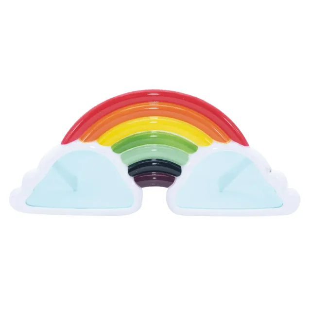 P'tit Clown re66674 Occhiali Arcobaleno per Feste Pride