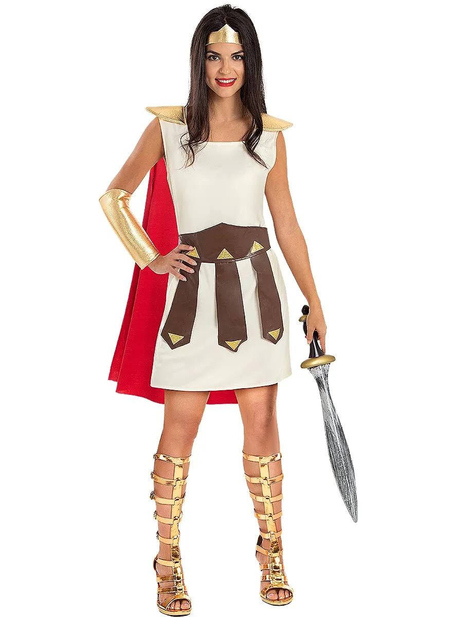 Funidelia Roma Gladiatrice costume donna marrone