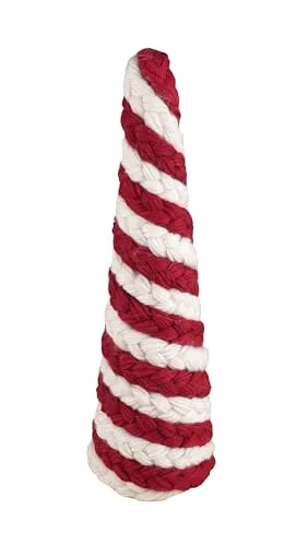 P'tit Clown 22875 abete cono decorativo 50 cm bianco rosso
