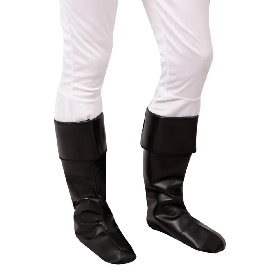 P'tit Clown 28252 stivali pirata neri adulto finta pelle