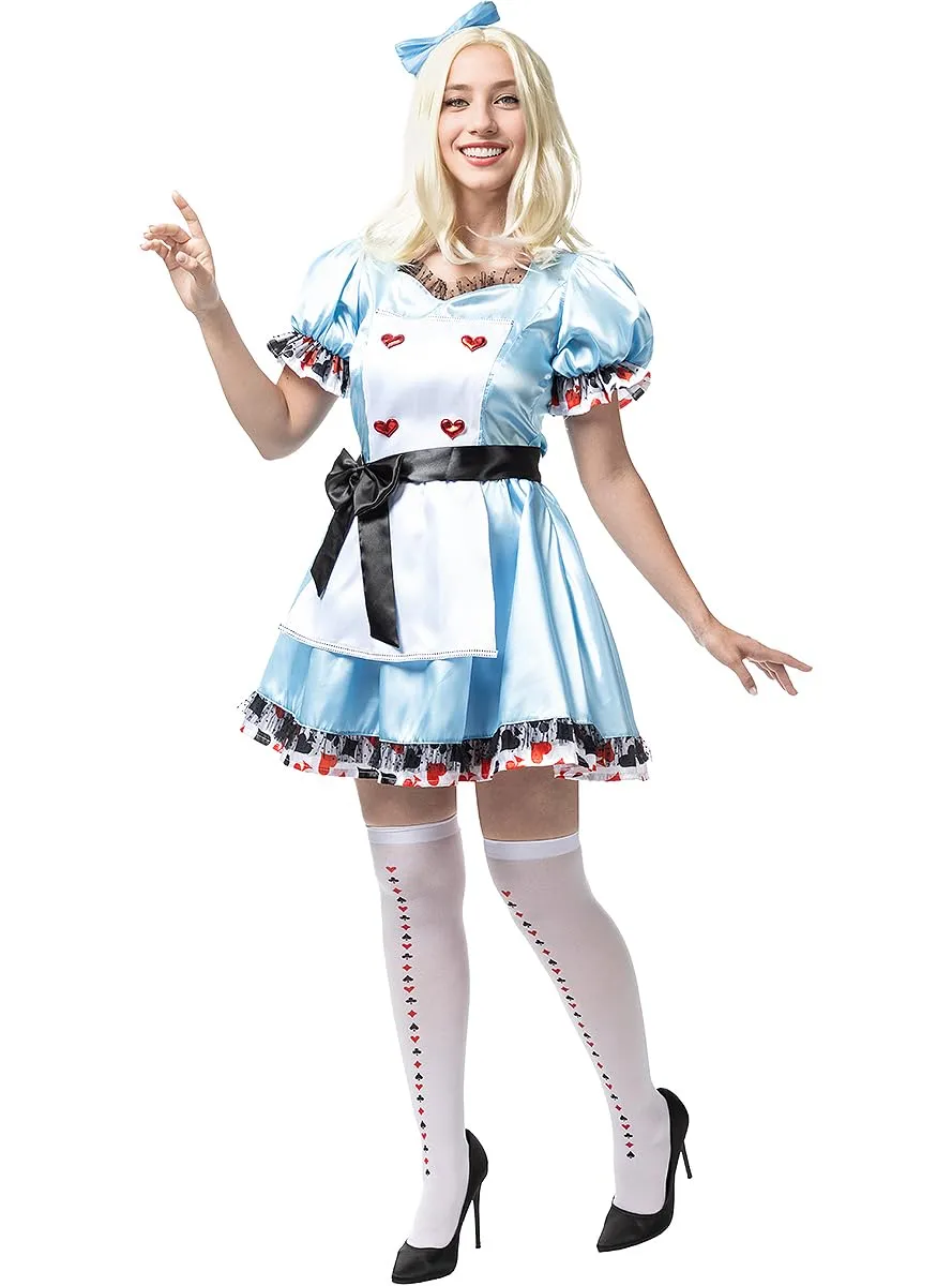 Funidelia Alice Deluxe Costume Donna Azzurro XS