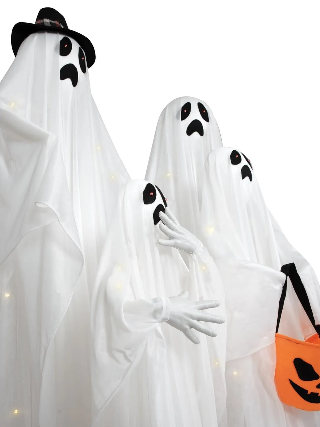 P'tit Clown Fantasmi decorazione Halloween 160 cm 4 pezzi