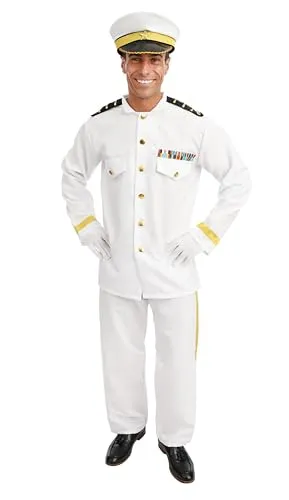 P'tit Clown 23395 costume militare marina L/XL adulto