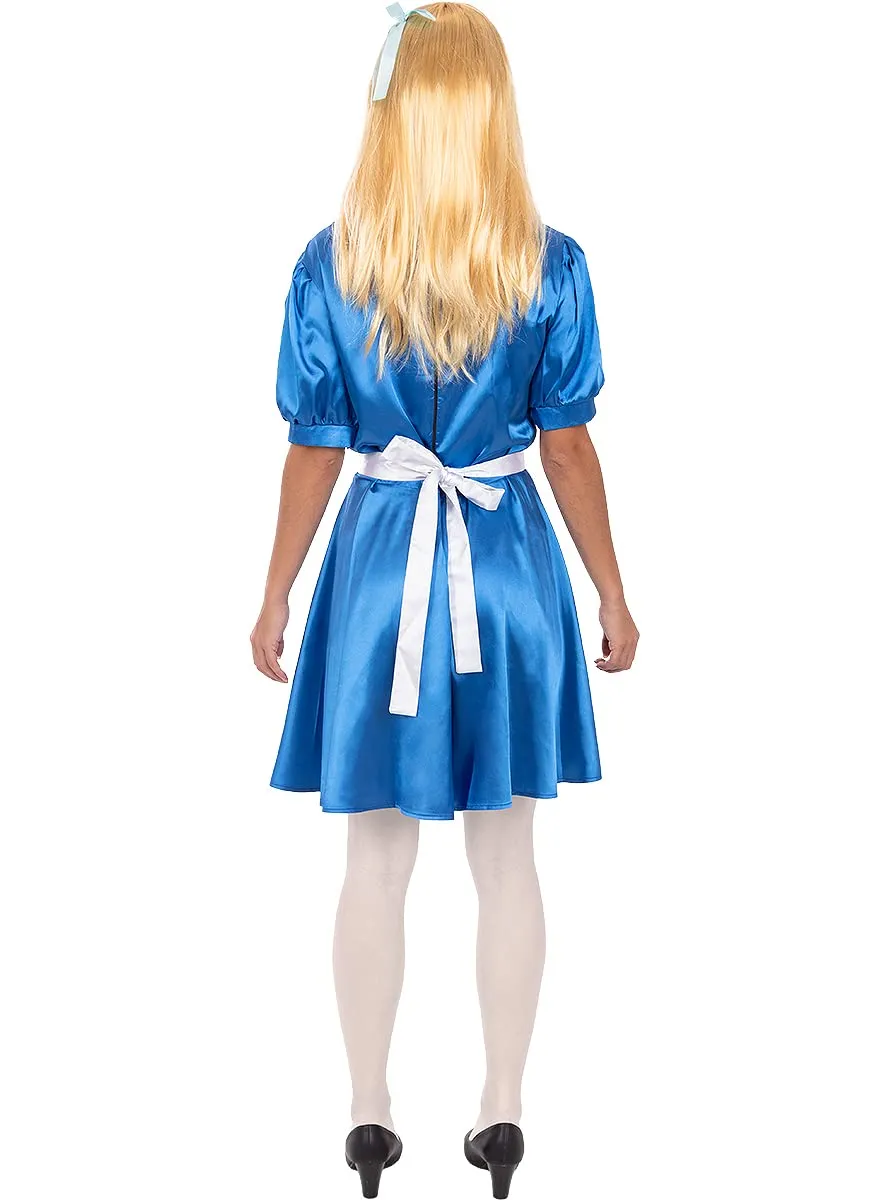 Funidelia Alice parrucca donna bionda con nastro