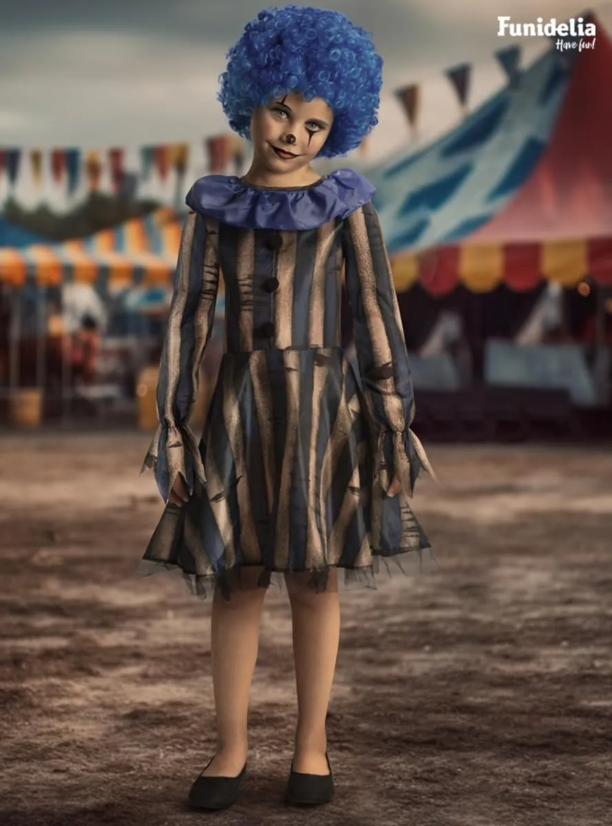 Funidelia Clown Horror costume bambina porpora 10-12 anni