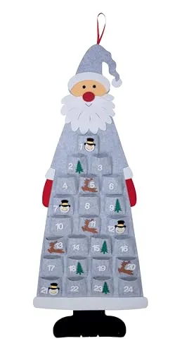 P'tit Clown 88002 Calendario Avvento Babbo Natale da Appendere