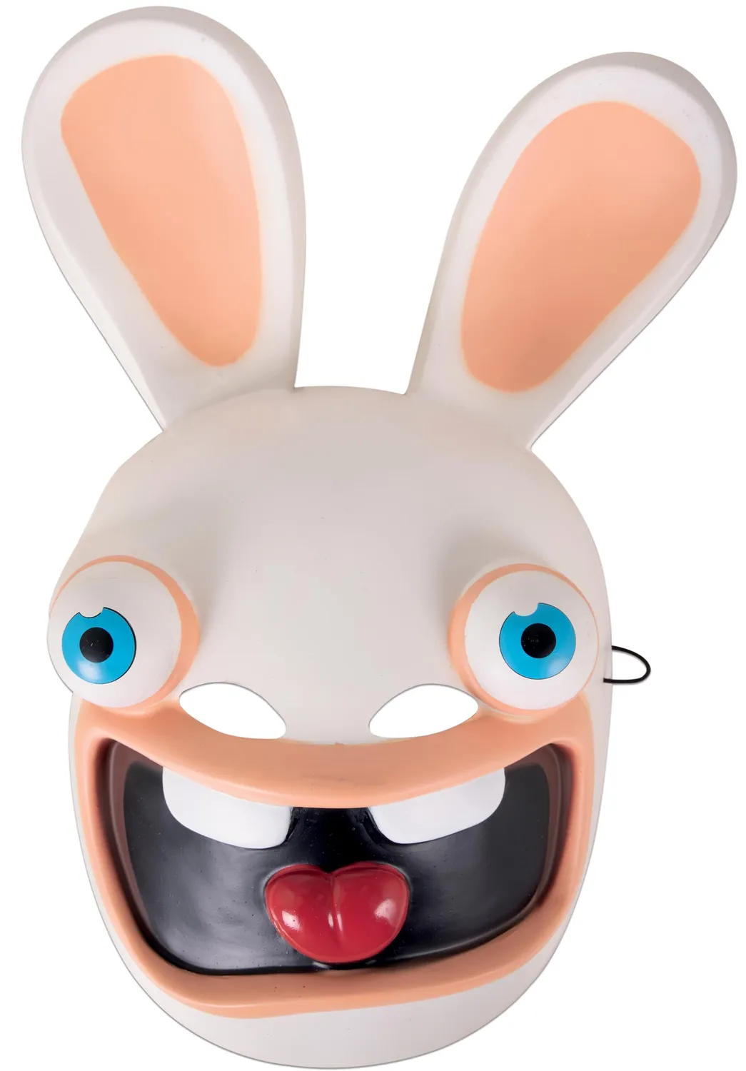 P'tit Clown Maschera in PVC Coniglio Cretino Adulto
