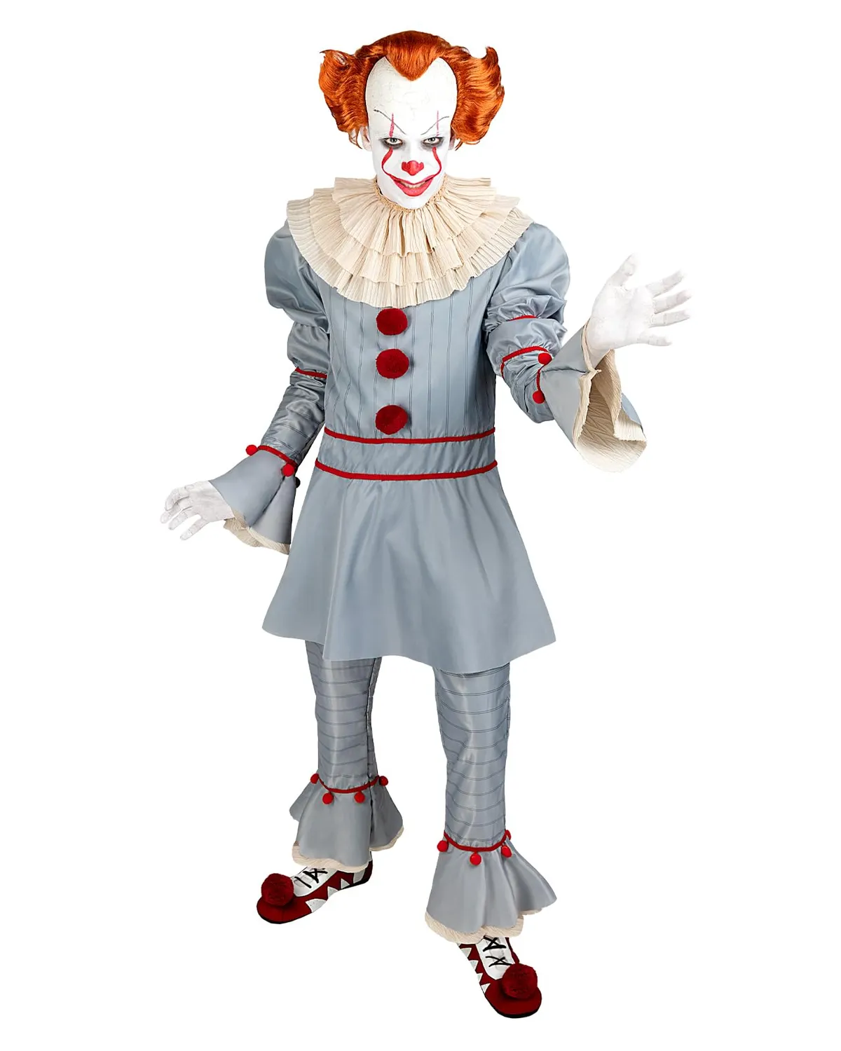 Funidelia IT Capitolo Due Pennywise parrucca con fronte