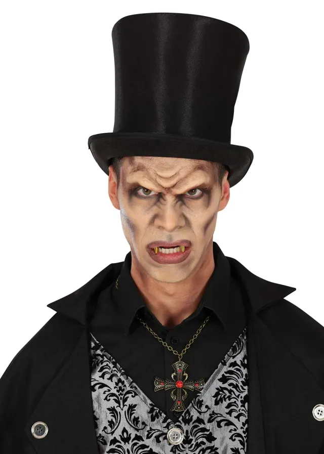 Fiestas Guirca Canini Oro denti finti vampiro Halloween oro